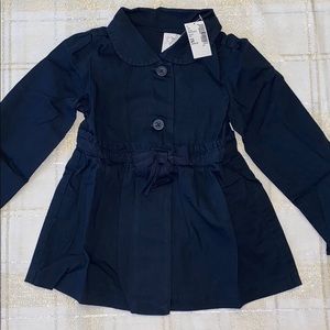 Children’s Place girls size 4T navy jacket. NWT